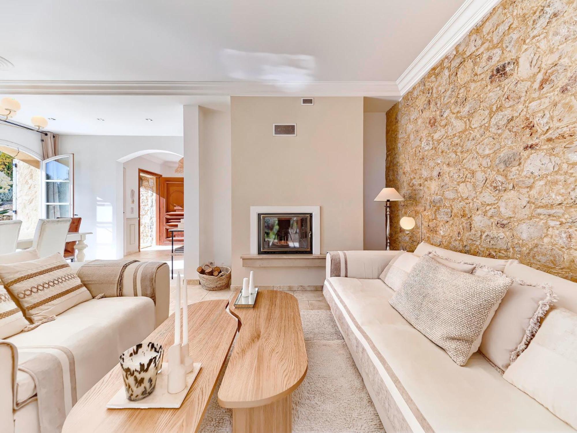 Bastide D'Architecte En Pierre Vila Cagnes-sur-Mer Exterior foto
